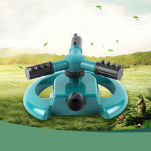 3 Arm 360 Sector Rotating Water Sprinkler Garden Pipe Hose Irrigation Yard