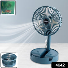 Telescopic Electric Desktop Fan Height Adjustable Foldable  Portable For Travelcarry  Silent Table Top Personal Fan For Bedside Office Table (Battery Not Include)