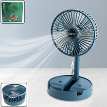 Telescopic Electric Desktop Fan Height Adjustable Foldable  Portable For Travelcarry  Silent Table Top Personal Fan For Bedside Office Table (Battery Not Include)