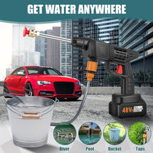 Cordless Pressure Washer – Dual 48V Batteries for Powerful🚗🏍🏠