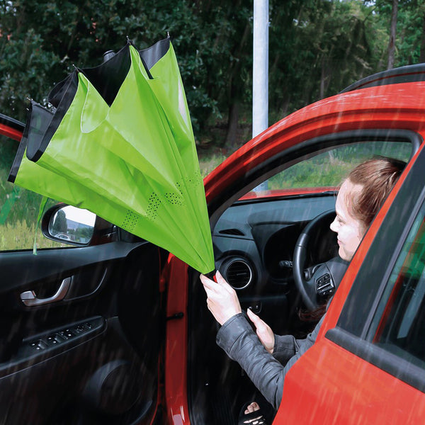 Double Layer Inverted Reversible Umbrella
