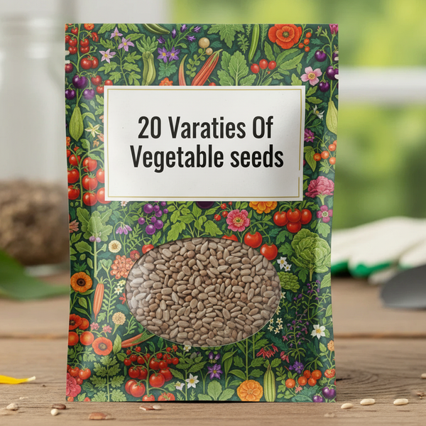 20 Types Organic Mix Vegetable Seeds