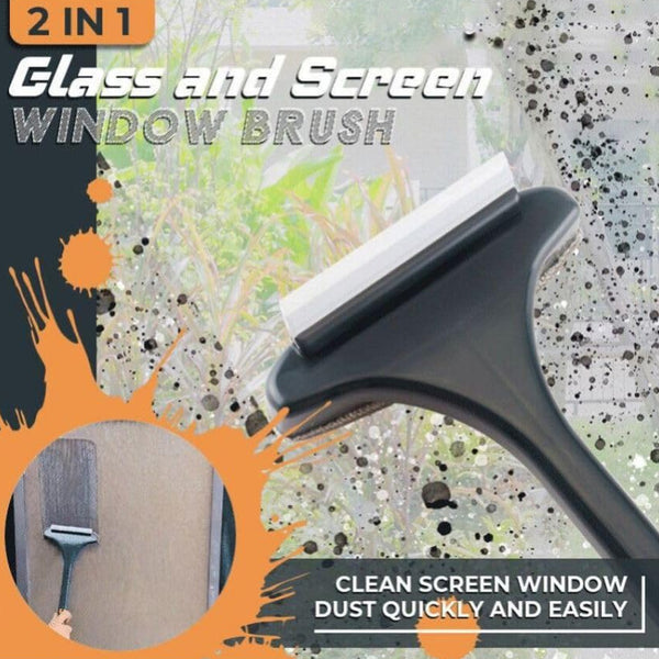 2-in-1 Mesh Cleaning Brush & Wiper