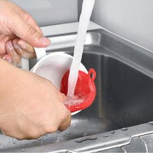 Silicone Dish Scrubber Sponge Mildew Free Non Stick Heat Resistant