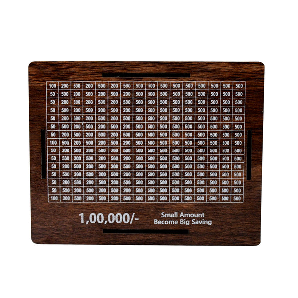 Money Saving Challenge Piggy Bank (Free Marker Pen)
