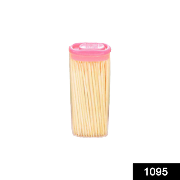 Bamboo Toothpicks With Dispenser Boxq