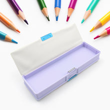 Multipurpose Compass Box Plastic Double Deck Pencil Case With 2 Compartments Supplies Utility Box Storage Organizer Pencil Box For School Cartoon Printed Pencil Case For Kids Birthday Gift For Girls  Boys