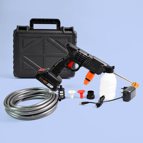 Portable Wireless High Pressure Washer Gun