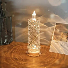 Rose Candles For Home Decoration Crystal Candle Lights