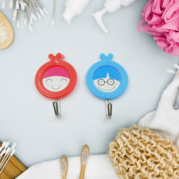 Multipurpose Self-Adhesive Hooks – Strong(2 Pc Set)